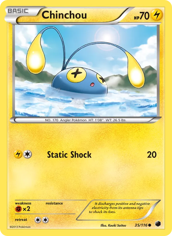 Chinchou — Plasma Freeze 35/116
