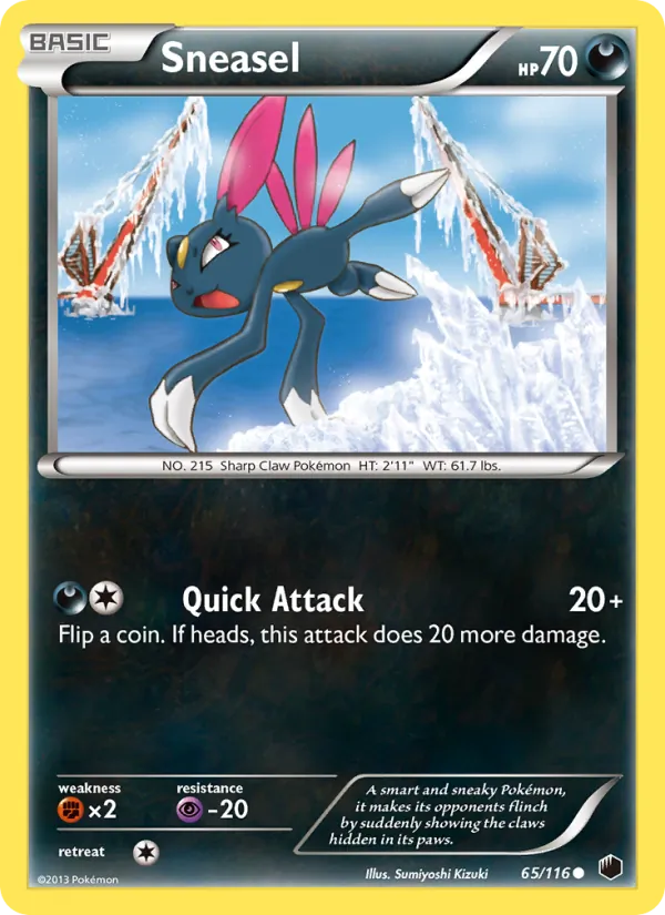 Sneasel — Plasma Freeze 65/116