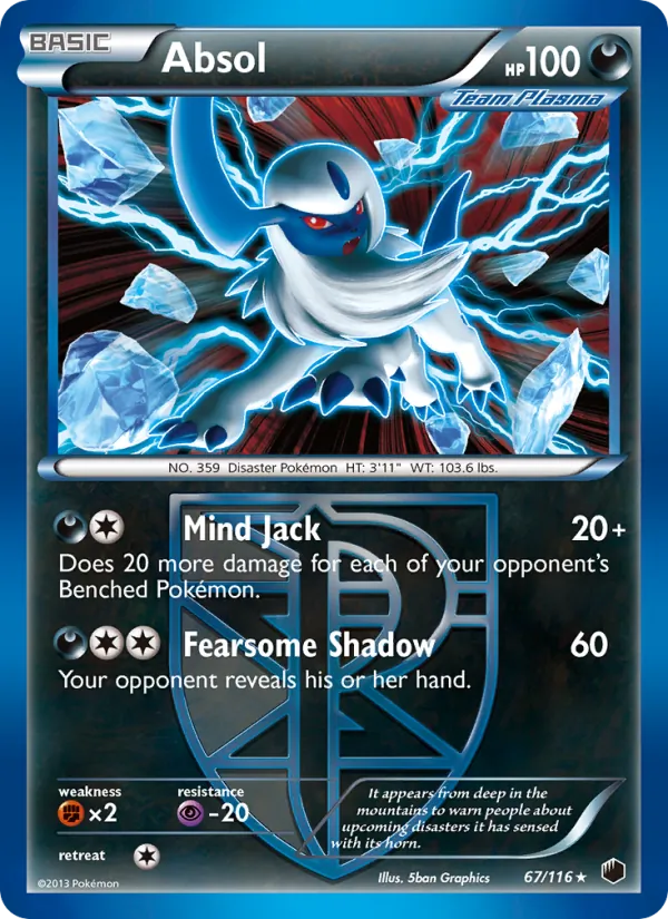 Absol — Plasma Freeze 67/116