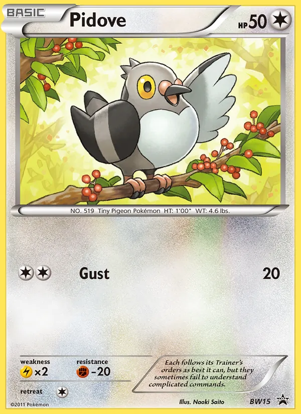 Pidove — BW Black Star Promos BW15/101