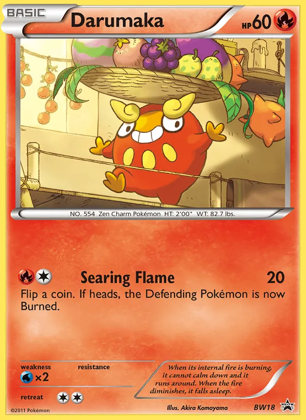 Darumaka — BW Black Star Promos BW18/101