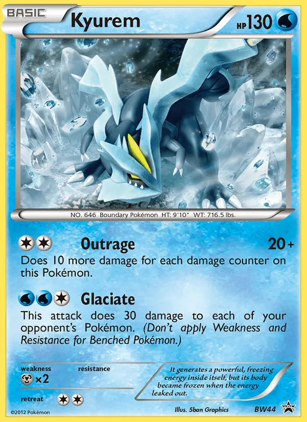Kyurem — Promo BW BW44/101