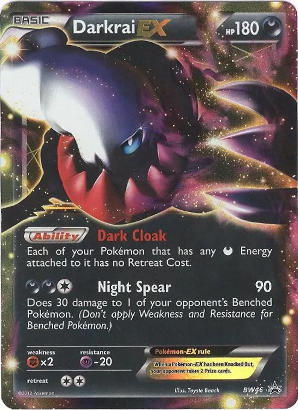 Darkrai-EX — BW Black Star Promos BW46/101