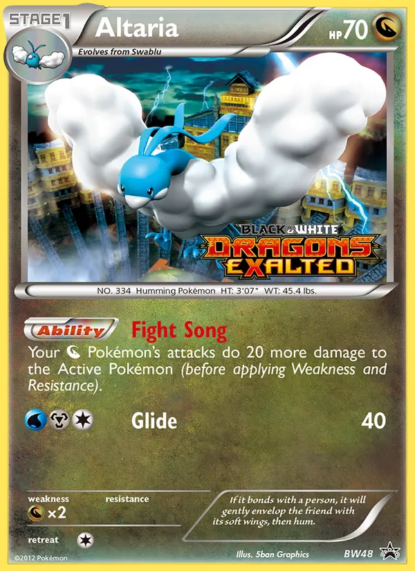 Altaria — Promo BW BW48/101