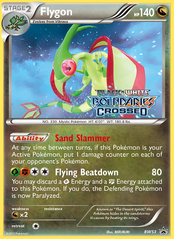 Flygon — BW Black Star Promos BW53/101