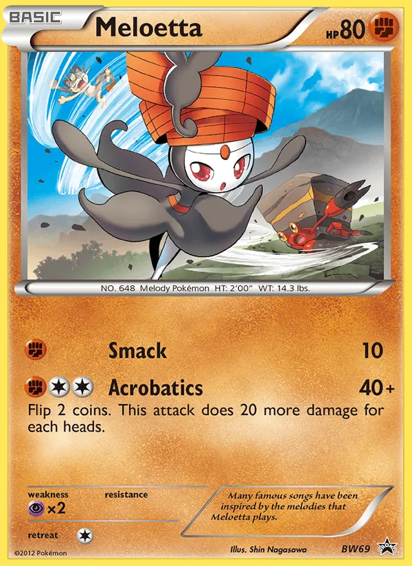 Meloetta — Promo BW BW69/101