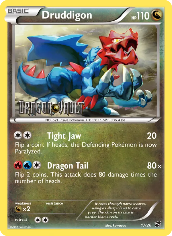 Druddigon — Dragon Vault 17/20