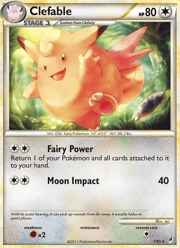 Clefable — Call of Legends 1/95