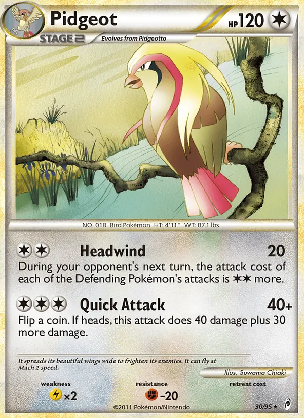 Pidgeot — Call of Legends 30/95