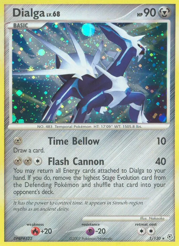 Dialga — Diamond & Pearl 1/130