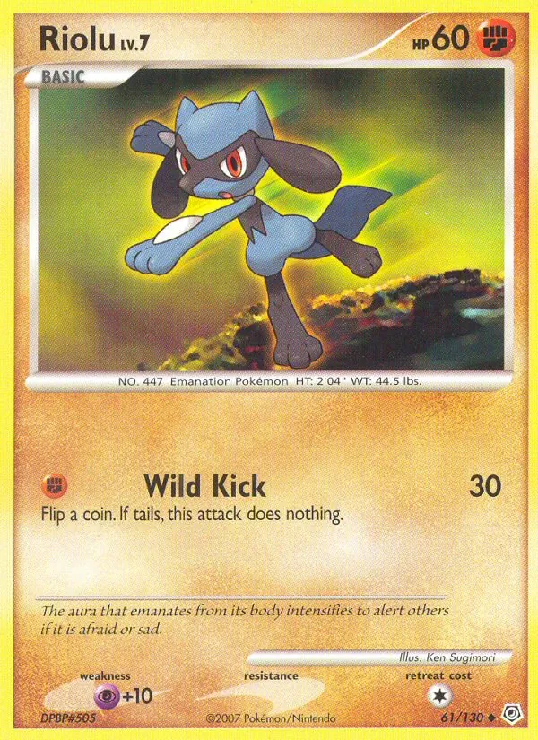 Riolu — Diamond & Pearl 61/130