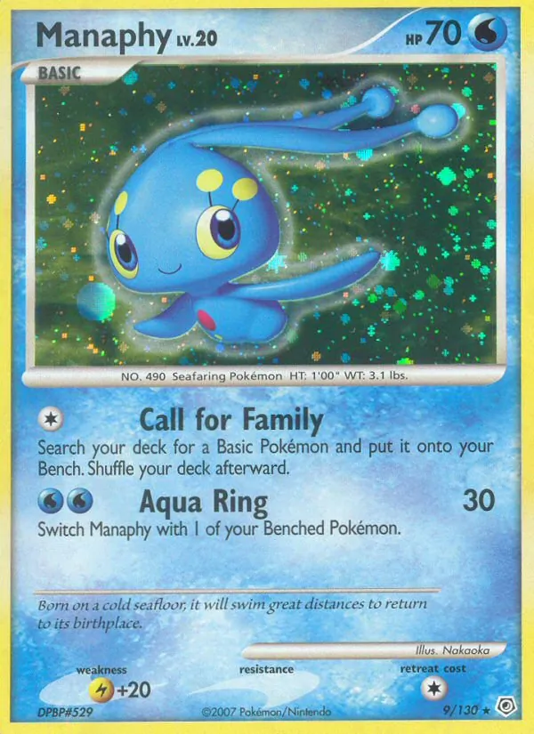 Manaphy — Diamond & Pearl 9/130