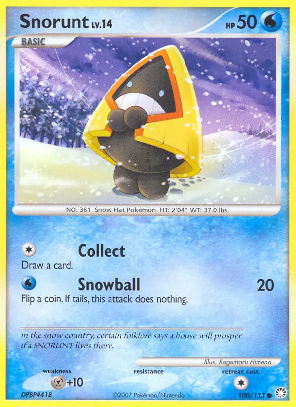 Snorunt — Mysterious Treasures 100/123
