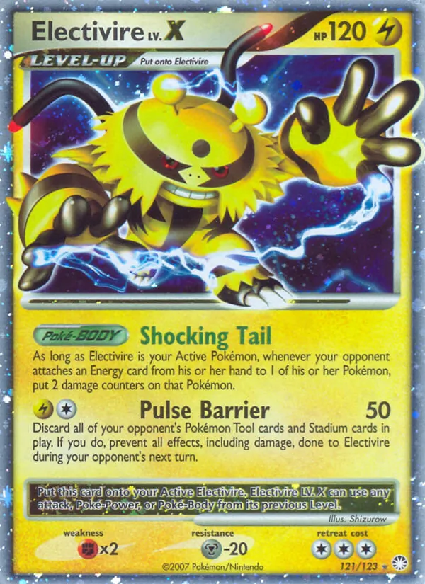Electivire — Mysterious Treasures 121/123