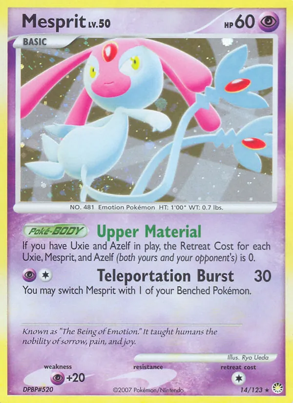 Mesprit — Mysterious Treasures 14/123