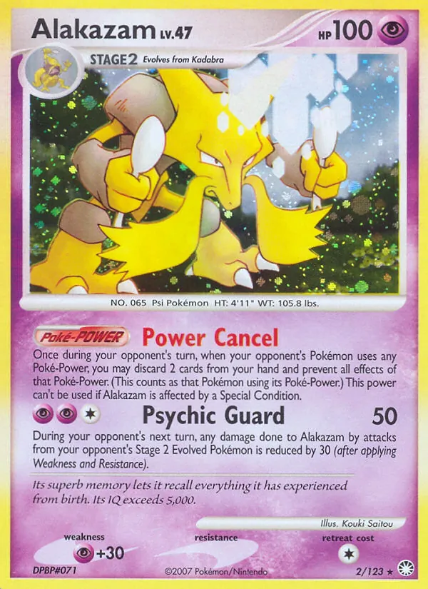 Alakazam — Mysterious Treasures 2/123