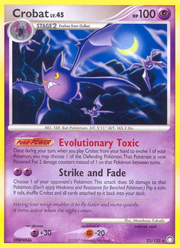Crobat — Mysterious Treasures 23/123