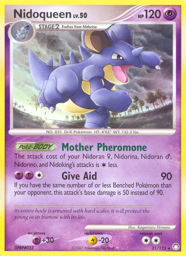 Nidoqueen — Trésors Mystérieux 31/123