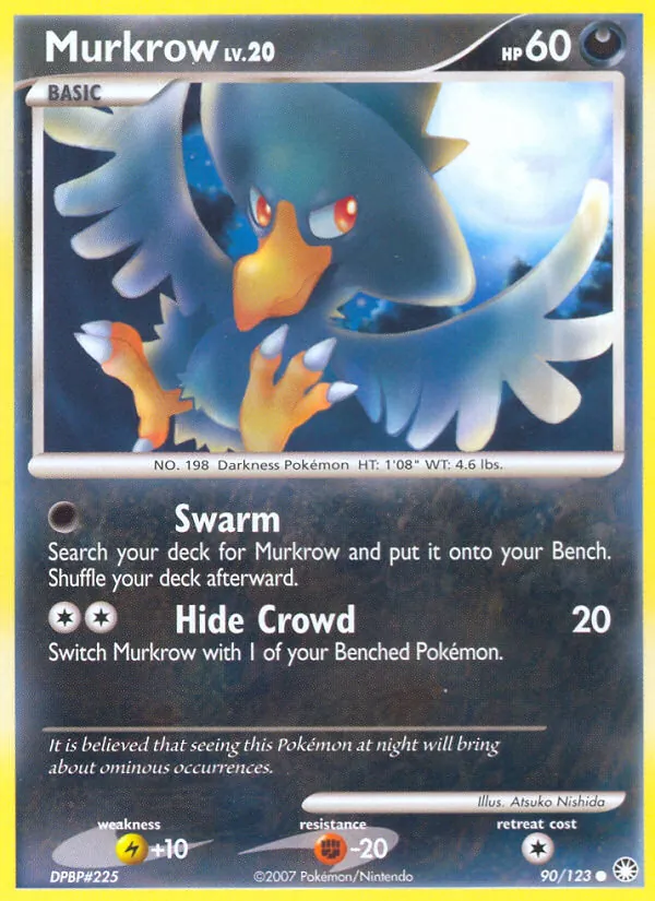 Murkrow — Mysterious Treasures 90/123
