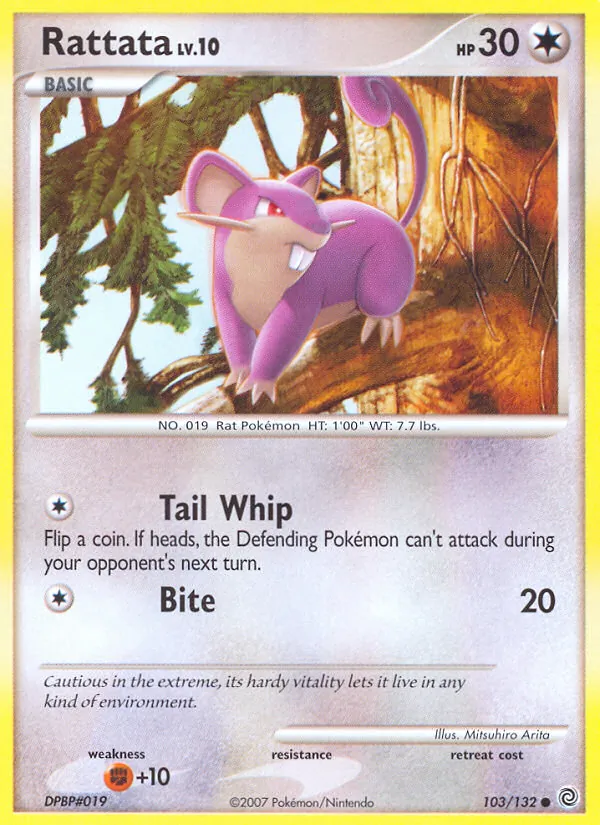 Rattata — Merveilles Secrètes 103/132