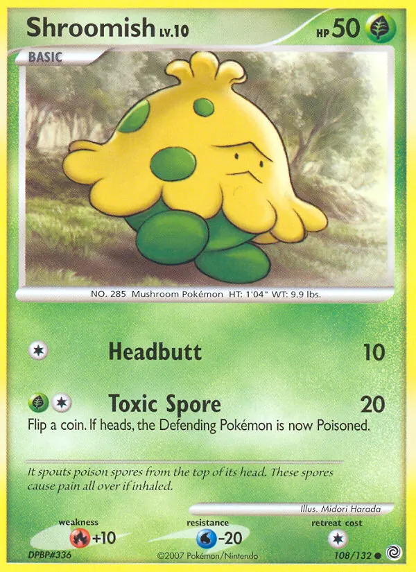 Shroomish — Secret Wonders 108/132