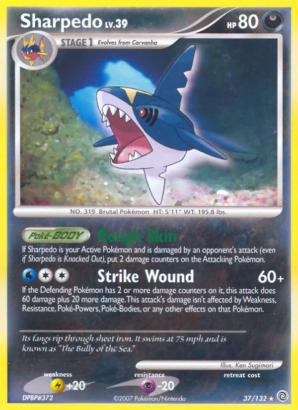 Sharpedo — Secret Wonders 37/132
