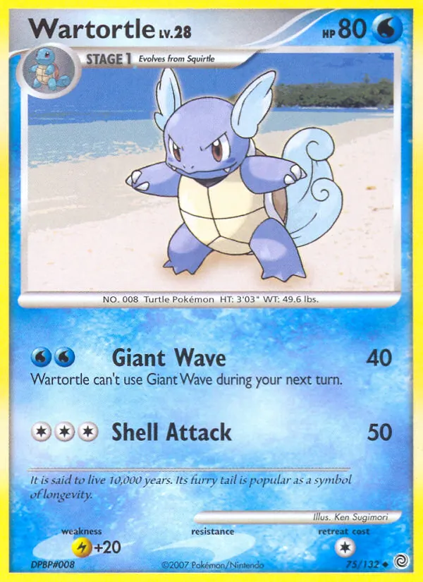 Wartortle — Secret Wonders 75/132