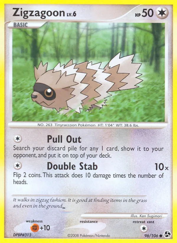 Zigzagoon — Great Encounters 96/106