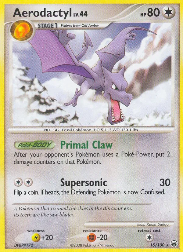 Aerodactyl — Majestic Dawn 15/100