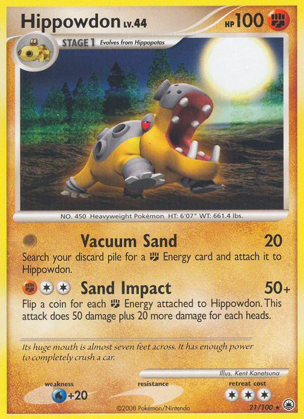 Hippowdon — Majestic Dawn 21/100
