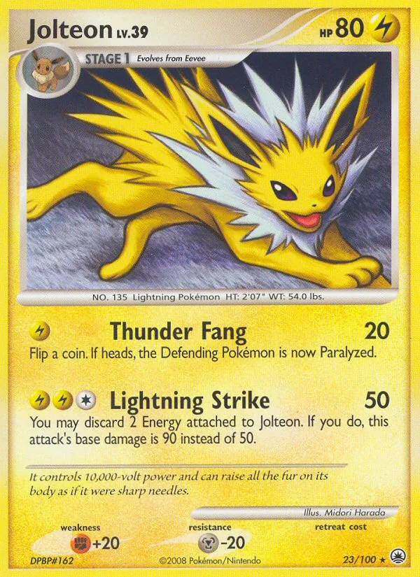 Jolteon — Majestic Dawn 23/100