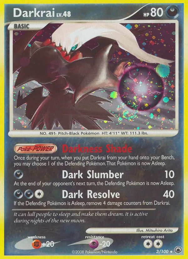 Darkrai — Majestic Dawn 3/100