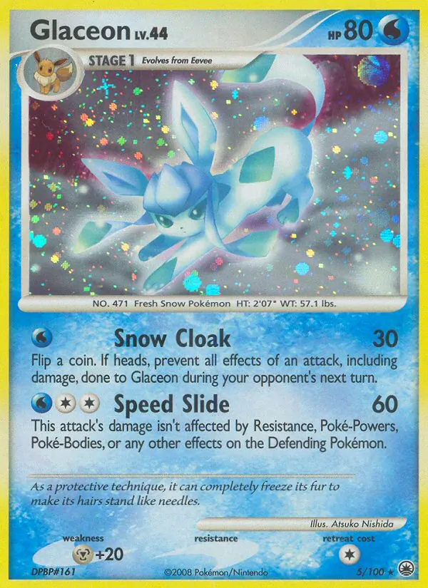 Glaceon — Majestic Dawn 5/100