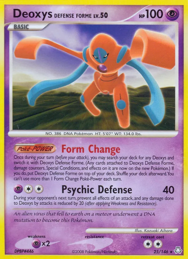 Deoxys Defense Forme — Legends Awakened 25/146