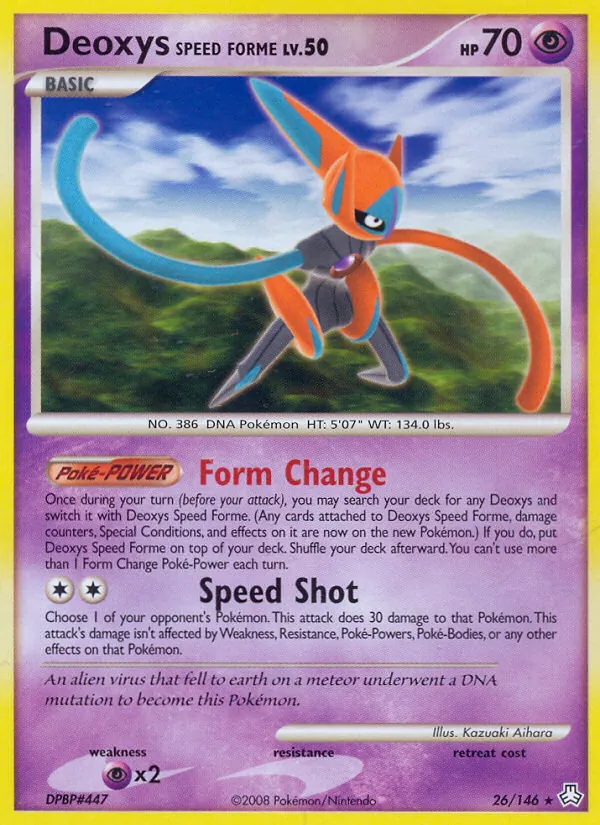 Deoxys Speed Forme — Legends Awakened 26/146