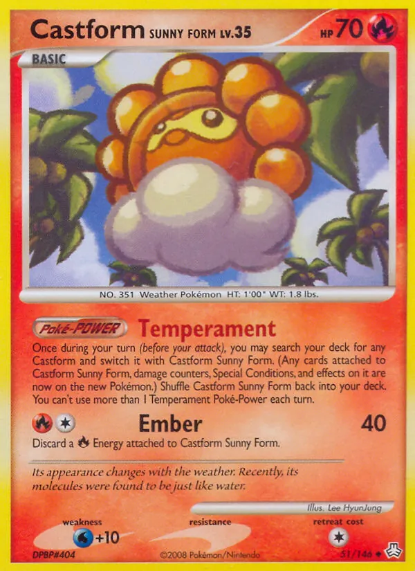 Castform Sunny Form — Legends Awakened 51/146