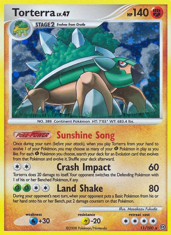 Torterra — Stormfront 11/100