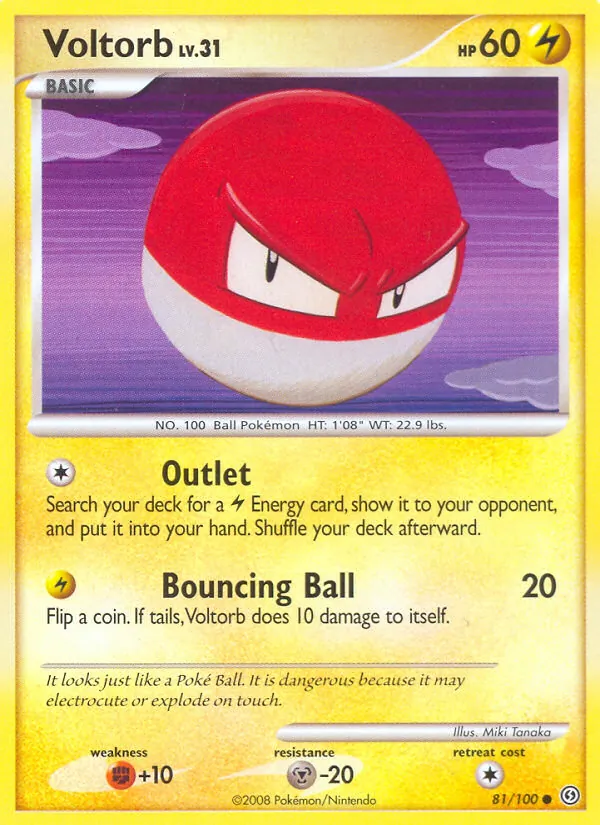 Voltorb — Stormfront 81/100