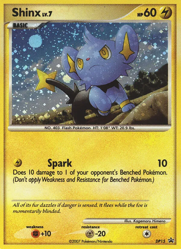 Shinx — DP Black Star Promos DP15/56