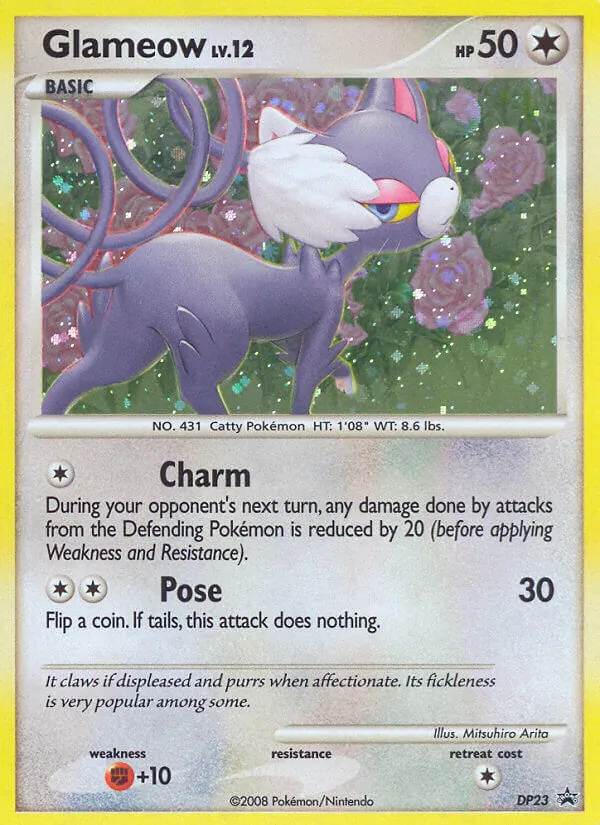 Glameow — DP Black Star Promos DP23/56