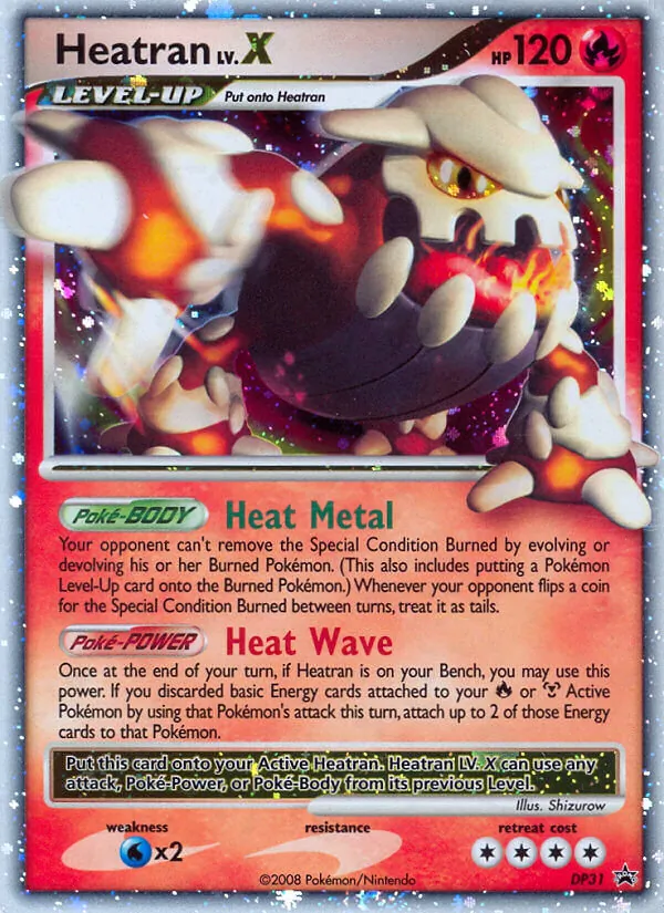 Heatran — DP Black Star Promos DP31/56