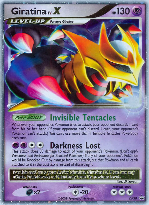 Giratina — DP Black Star Promos DP38/56