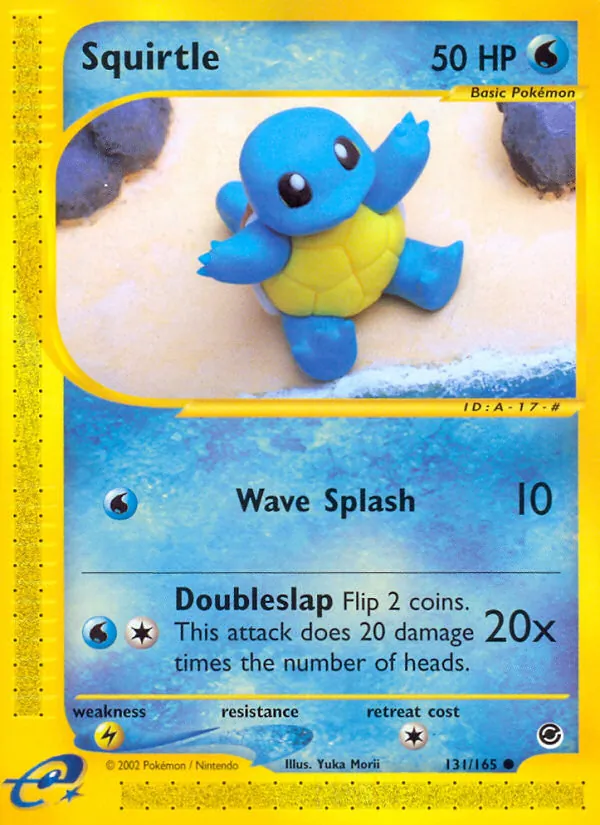 Squirtle — Expedition Base Set 131/165