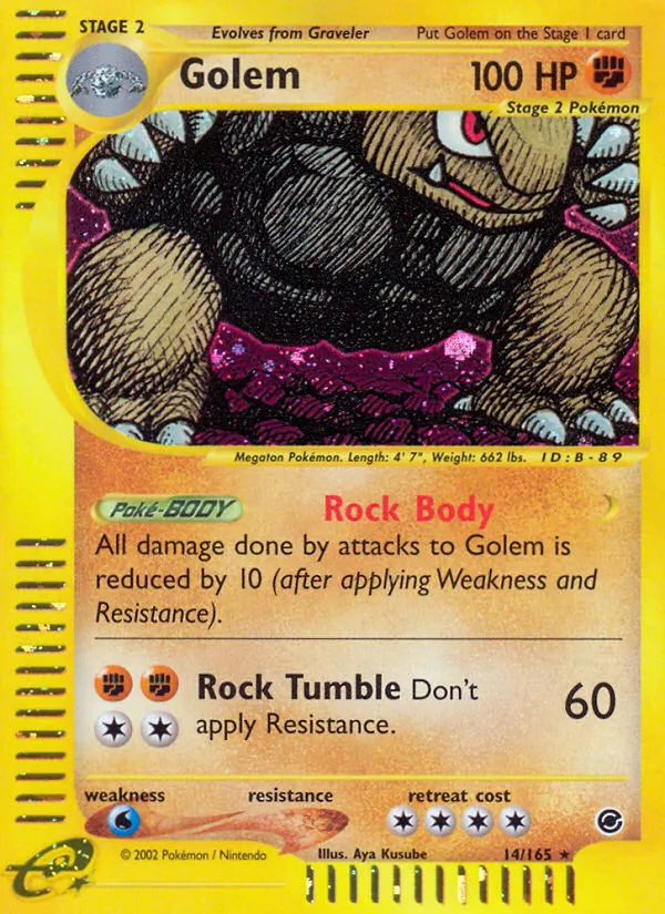 Golem — Expedition Base Set 14/165