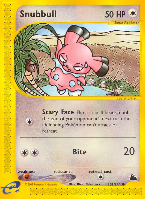 Snubbull — Skyridge 101/144