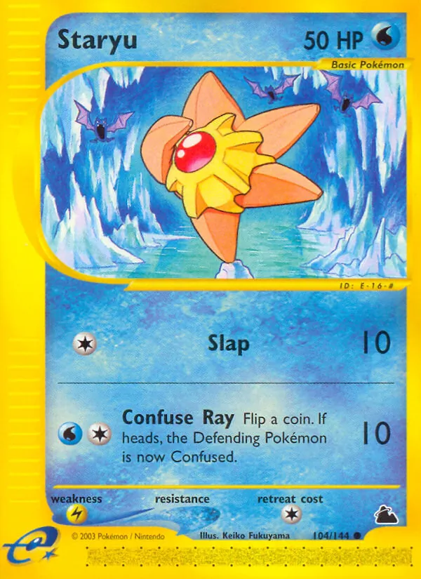 Staryu — Skyridge 104/144