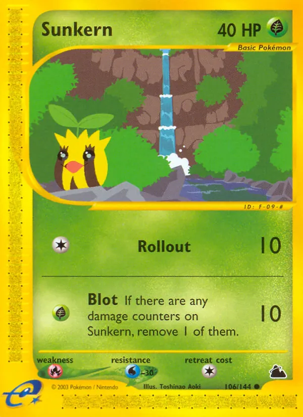 Sunkern — Skyridge 106/144