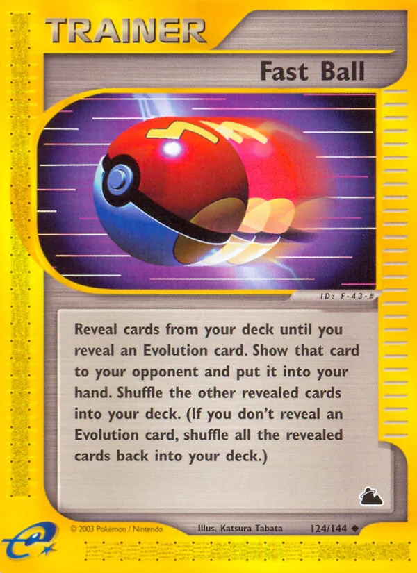 Fast Ball — Skyridge 124/144