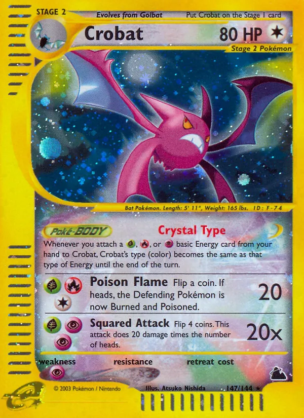 Crobat — Skyridge 147/144