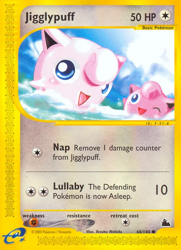 Jigglypuff — Skyridge 68/144